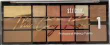 Load image into Gallery viewer, S.F.R. COLOR The City Kits Professional Makeup Palette Eyeshadow Highlight Contour (12pcs)