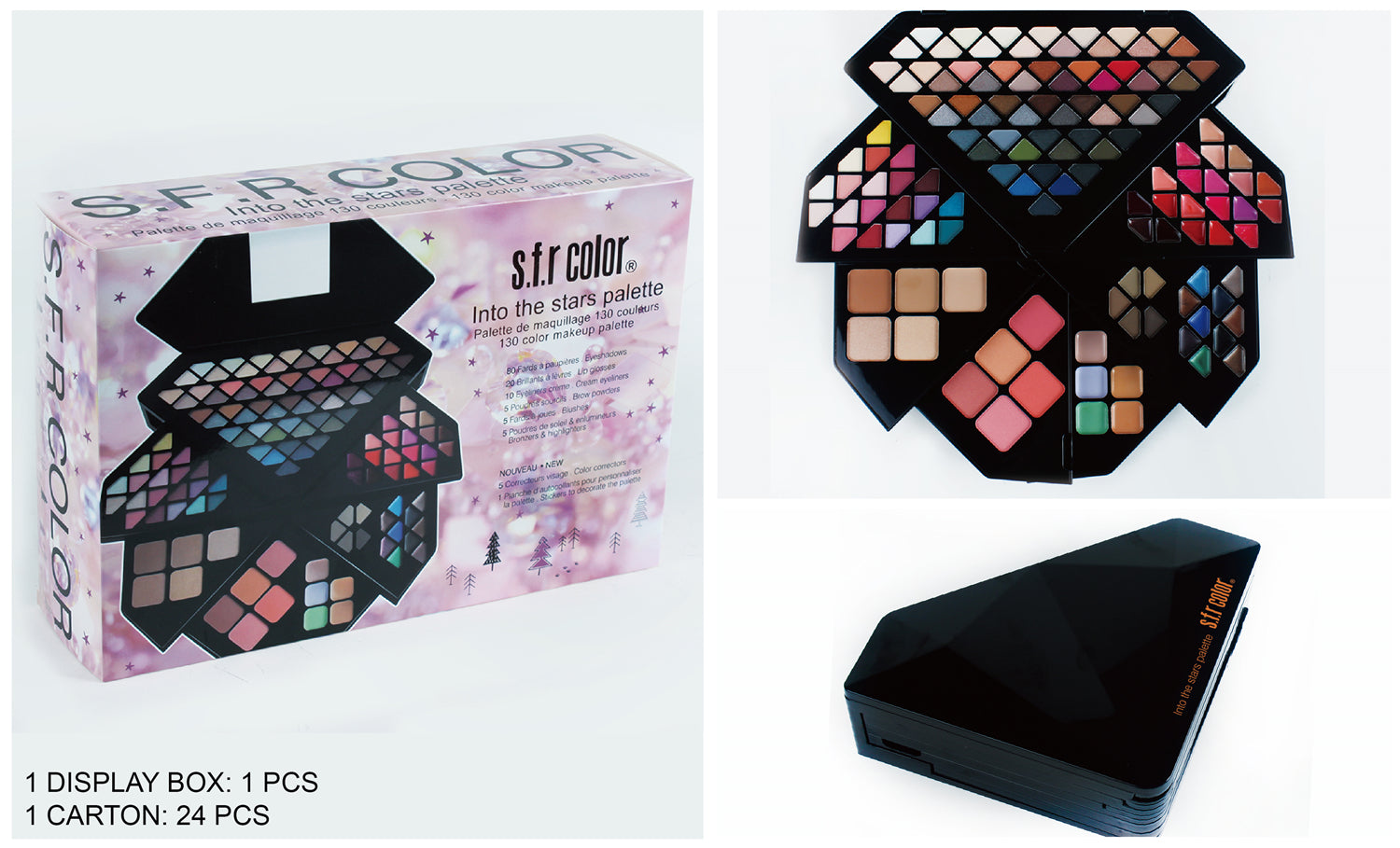 SEPHORA Into the stars palette アイ シャドウ セザンヌ