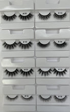 Load image into Gallery viewer, HD 3D Faux Mink Lashes Soft Matte Handmade Luxurious Volume Fluffy Natural False Eyelashes 12 Pairs AP-12
