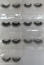 Load image into Gallery viewer, HD 3D Faux Mink Lashes Handmade Luxurious Volume Fluffy Natural False Eyelashes 12 Pairs AP-14