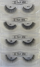 Load image into Gallery viewer, HD 3D Faux Mink Lashes 3 Pairs Handmade Luxurious Volume Fluffy Natural False Eyelashes 12 Sets AP-09