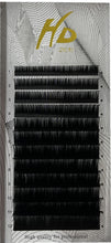 Load image into Gallery viewer, HD Eyelash Extension 0.07 mm C Curl 8~19 mm Length Mixed
